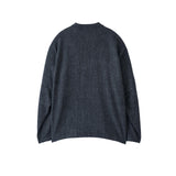 nonnotte / Draping C/N Long-Sleeve Pullover