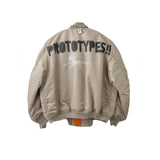 PROTOTYPES / TECHNICAL NYLON SAND SPRAYED PROTOTYPES BOMBER