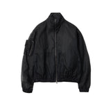 GABRIELA COLL GARMENTS / TAFFETA POCKET ZIPPER JACKET