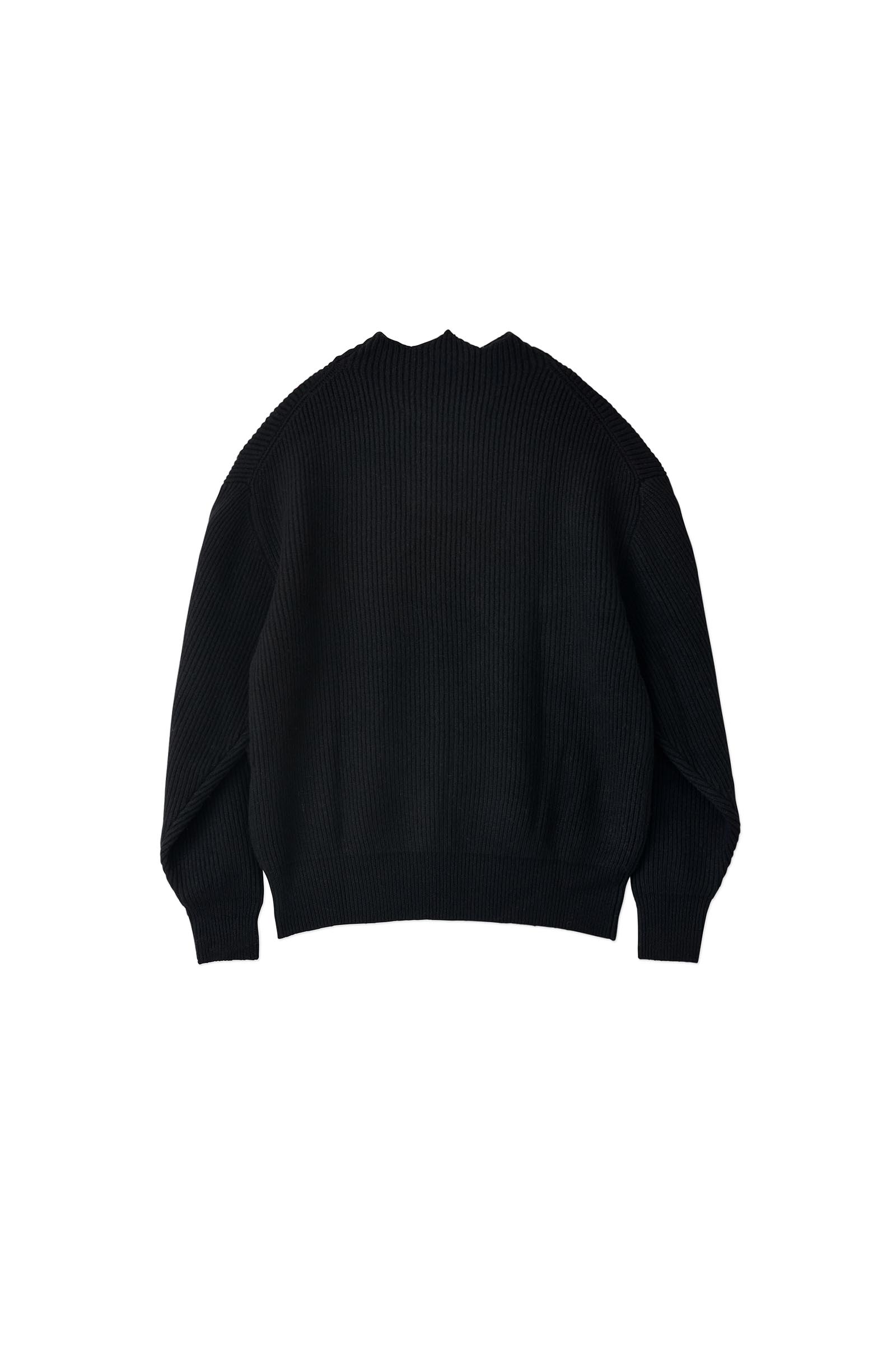 nonnotte / Triangle Turtle Neck Pullover