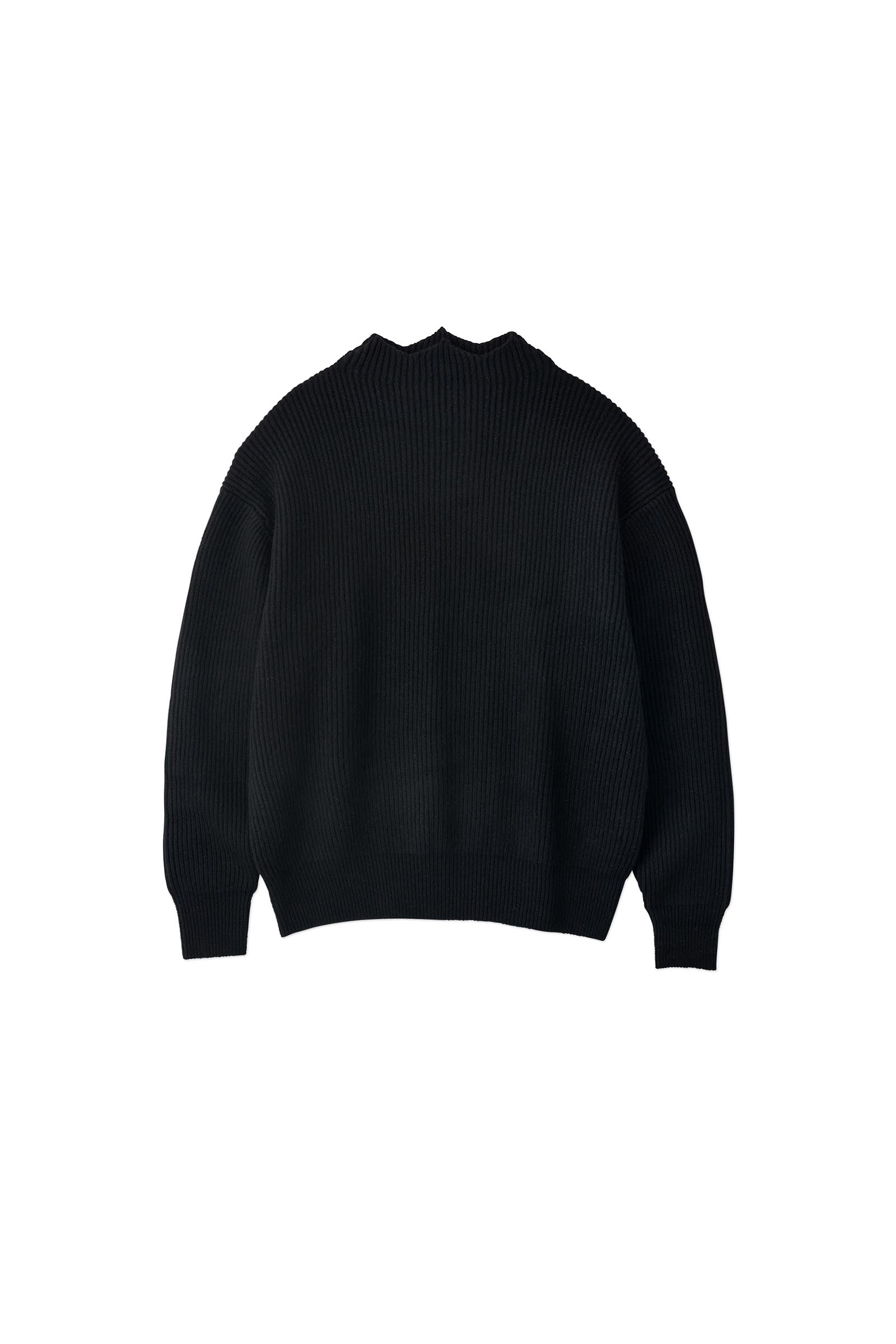 nonnotte / Triangle Turtle Neck Pullover