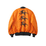 PROTOTYPES / ORANGE BOMBER LNG BLACK REVERSIBLE HUNTER BOMBER