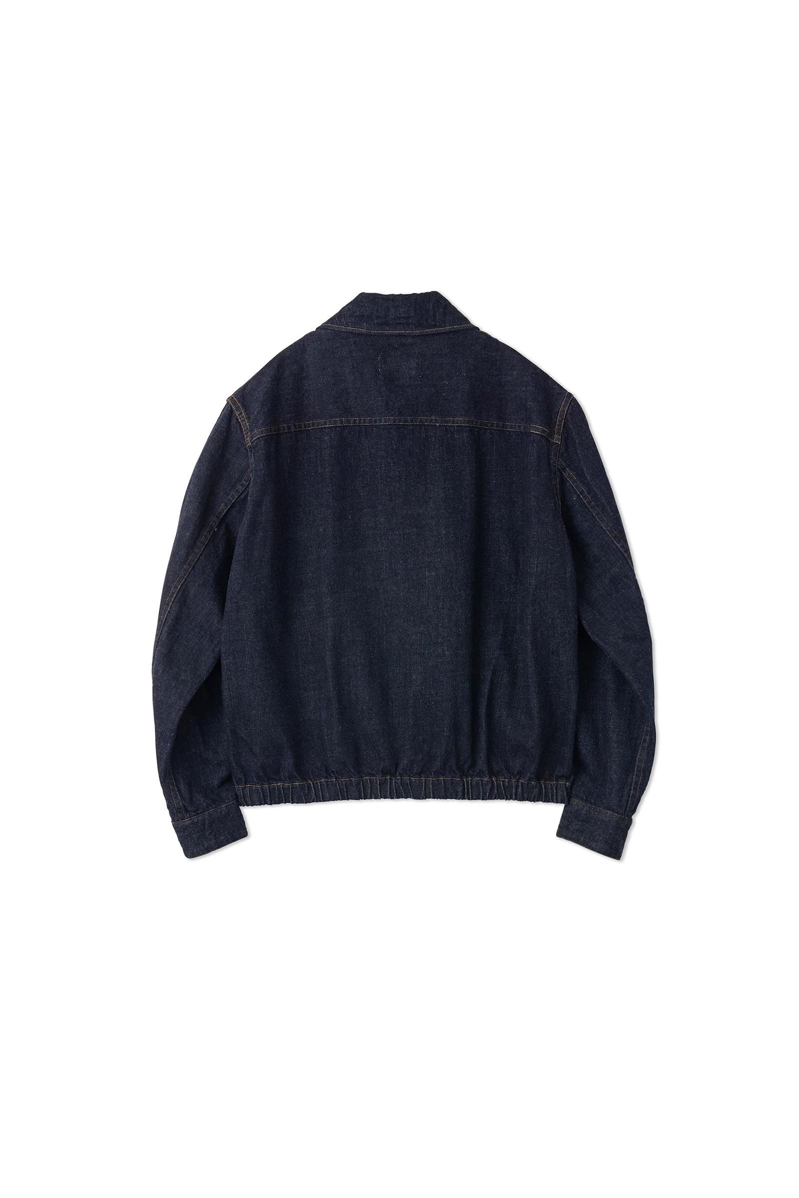 YOKE / DENIM FRONT ZIP BLOUSON