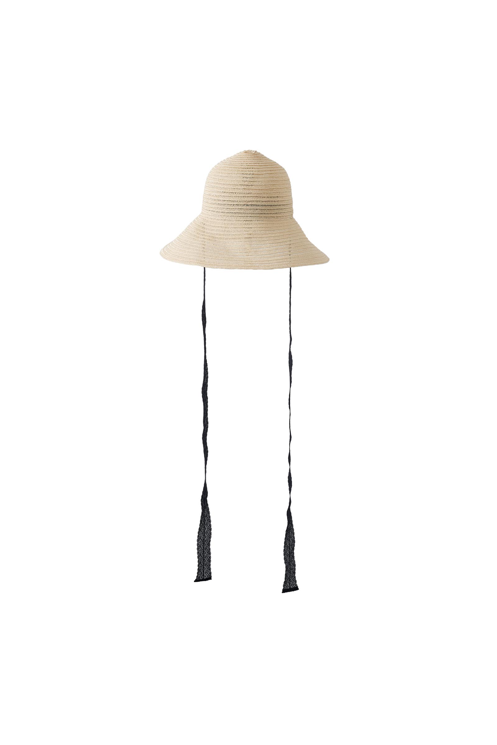 FETICO / STRAW HAT WITH LACE RIBBON – carol ONLINE STORE