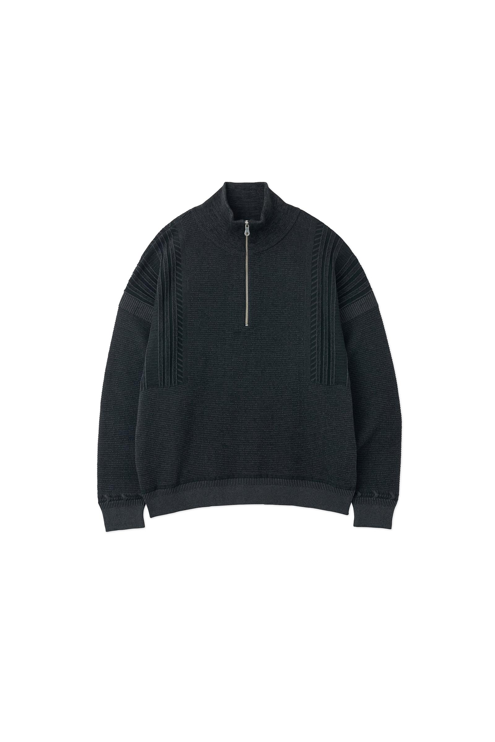 YASHIKI /  Fuyushigure Half Zip Knit