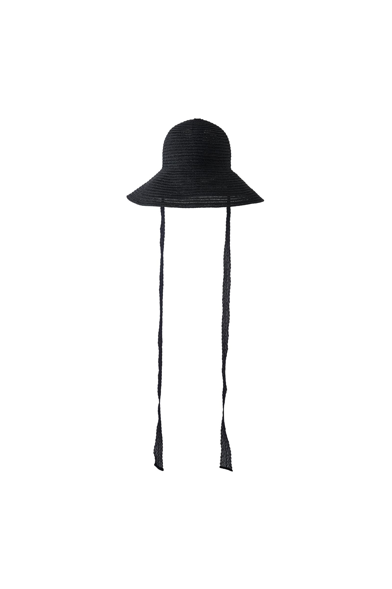 FETICO / STRAW HAT WITH LACE RIBBON – carol ONLINE STORE