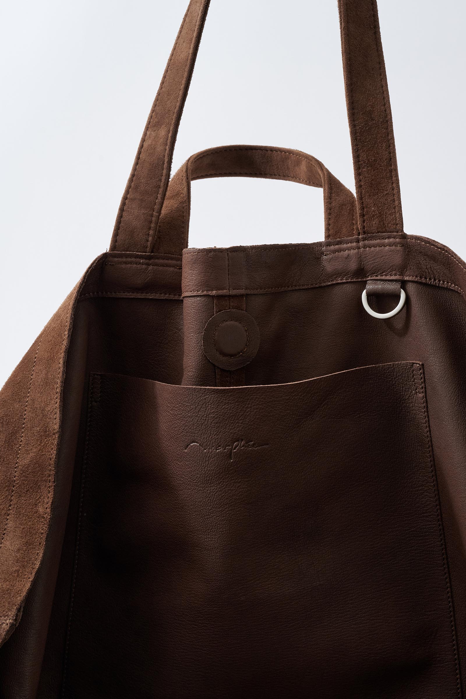 Morphee / DOUBLE TOTE（OIL SUEDE） – carol ONLINE STORE