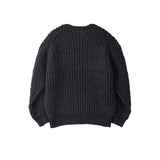 YOKE / Baby Alpaca Big Waffle Sweater