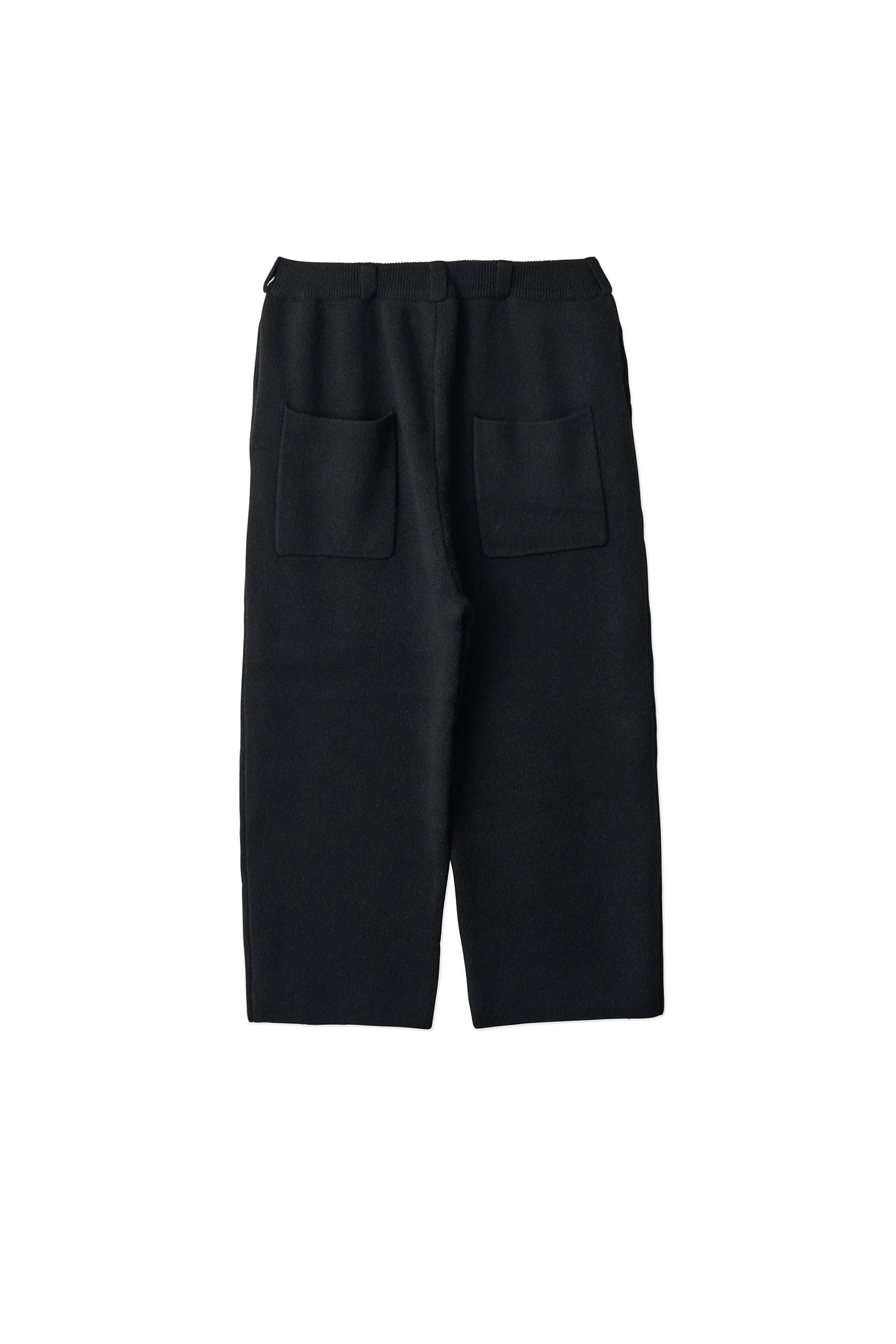 SEEALL / KNIT BUGGY PANTS