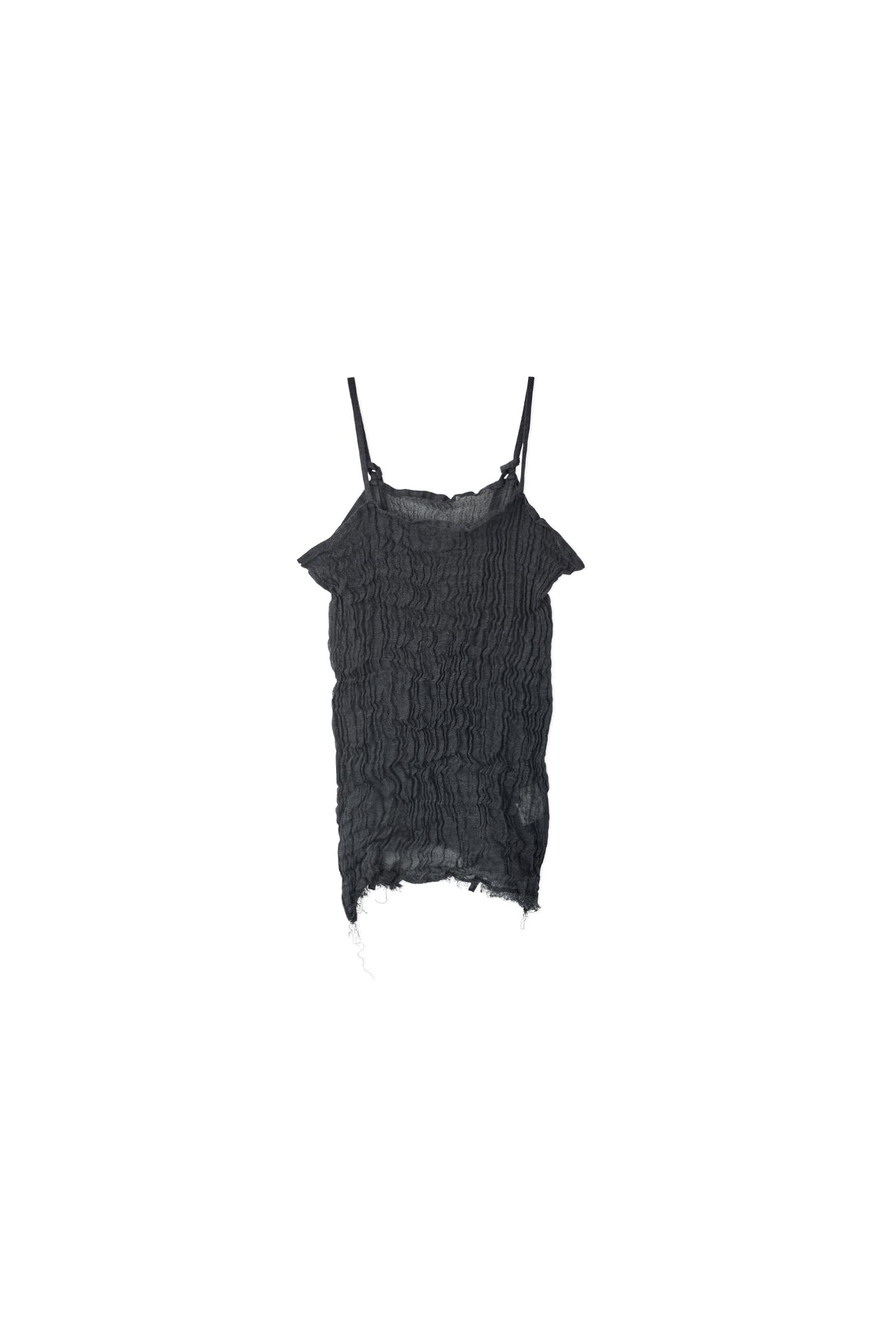 ERiKOKATORi / wool linen gawze camisole