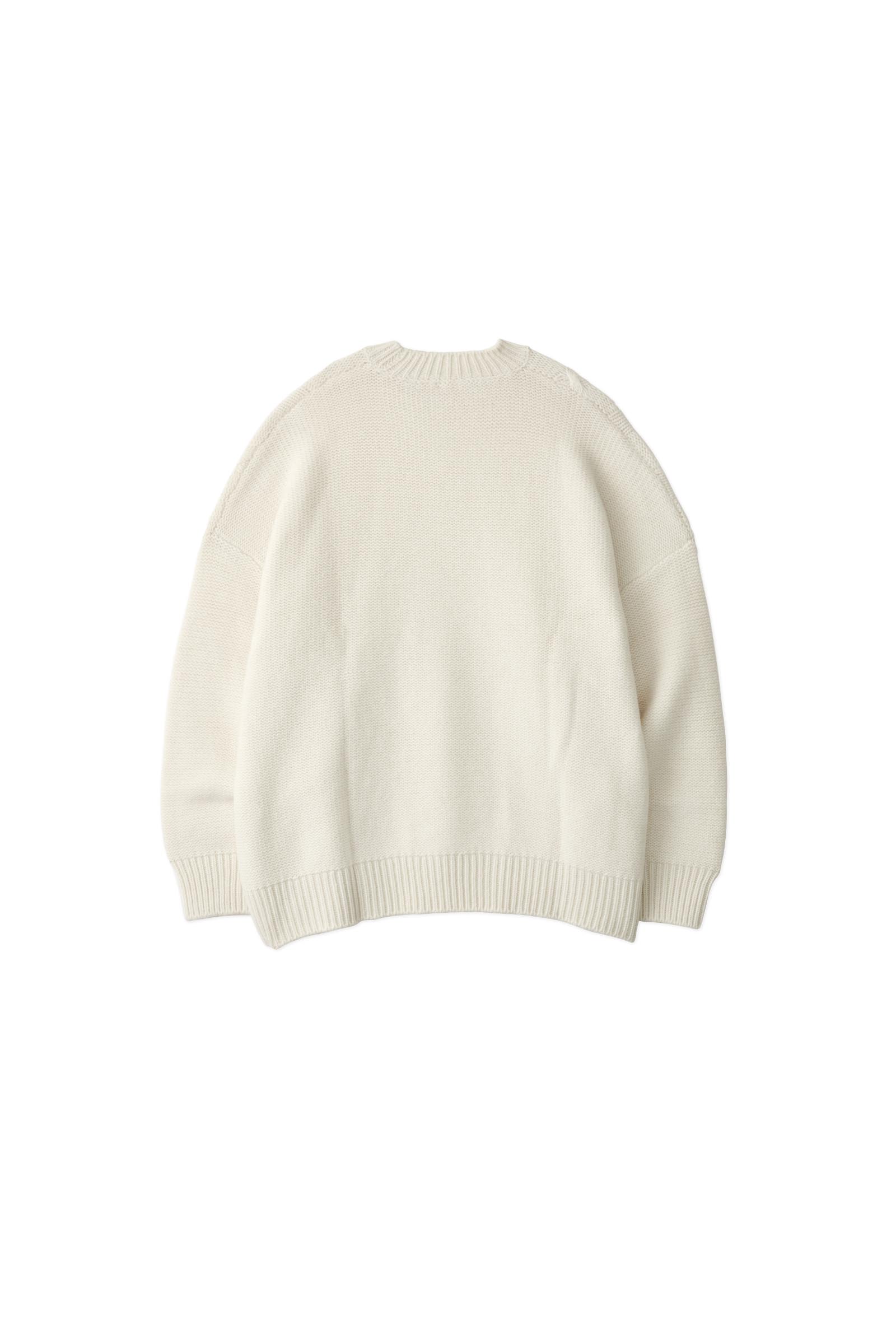 SEEALL / CREW NECK SWEATER