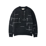 YOKE / Damaged Crewneck Sweater