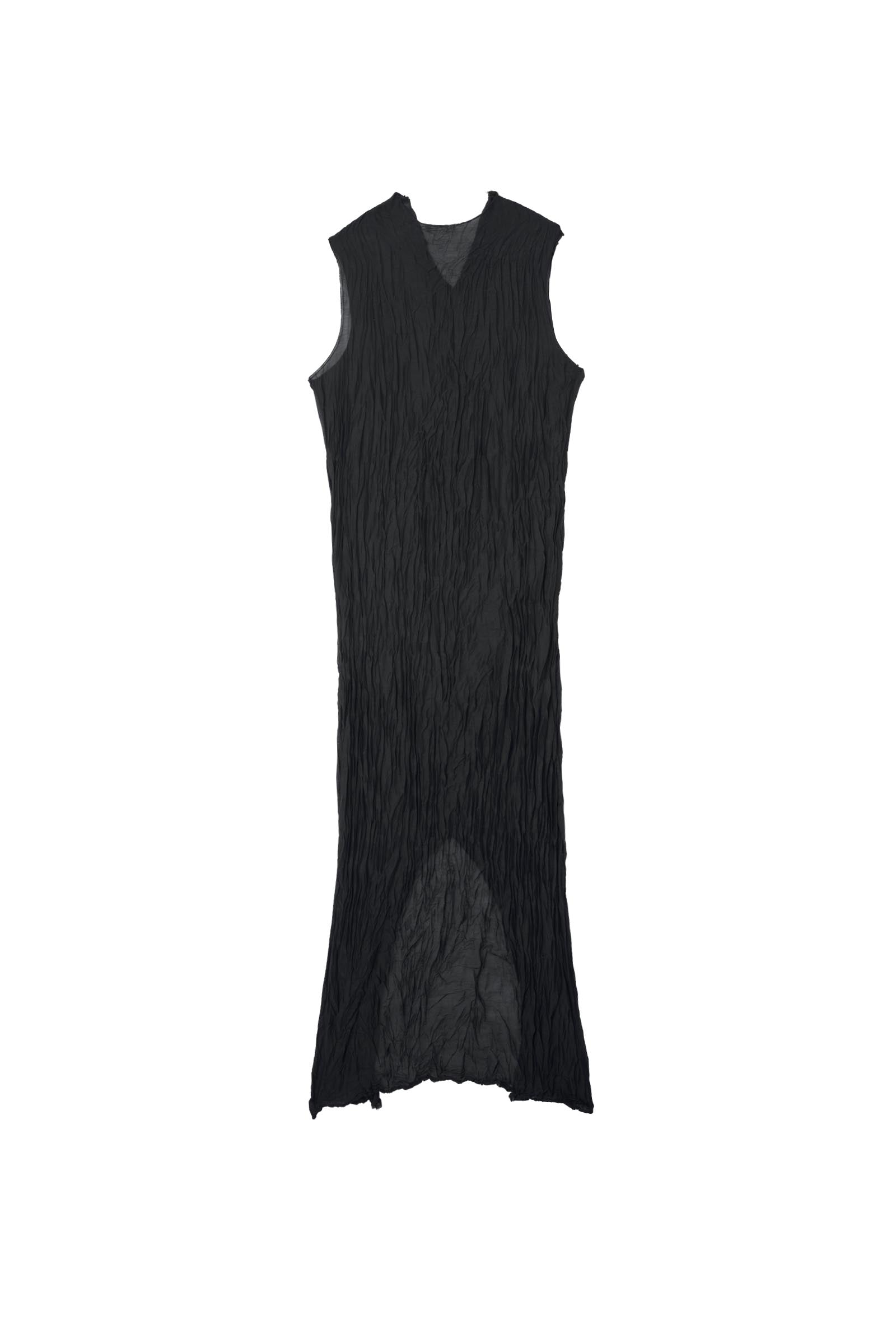 GABRIELA COLL GARMENTS / CRUSHED TAFFETA SLEEVELESS DRESS – carol