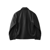 ESSAY / BLACK WORK ZIP JACKET
