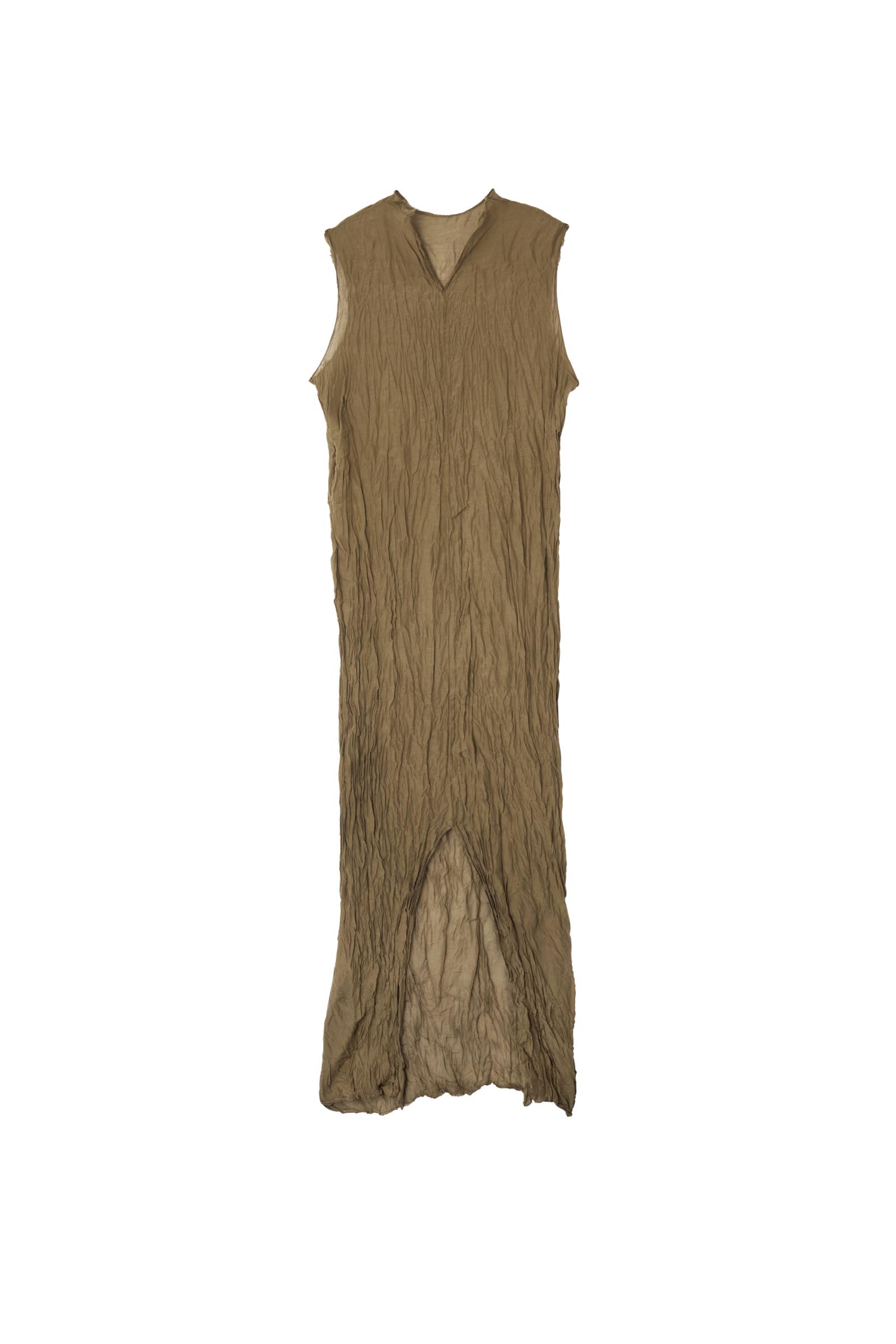 GABRIELA COLL GARMENTS / CRUSHED TAFFETA SLEEVELESS DRESS – carol