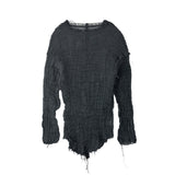 ERiKOKATORi / wool linen gawze top
