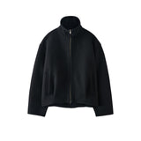 YOKE / Wool Cashmere Balloon Silhouette Blouson