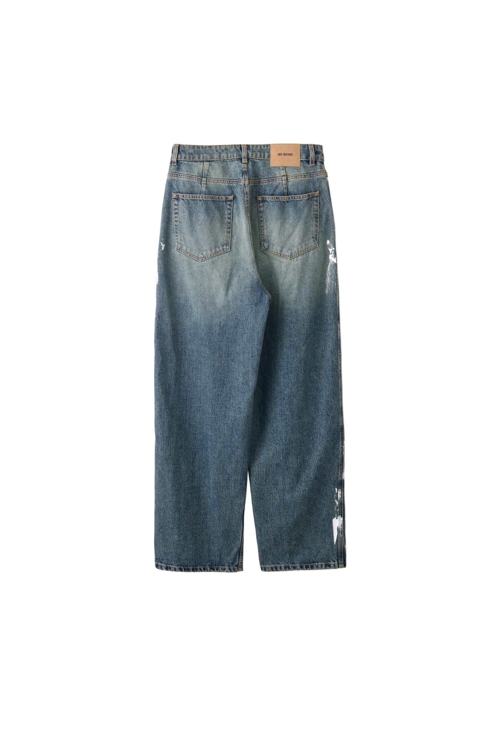 HED MAYNER / PAINTED DENIM PANTS