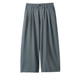 YOKE / Wool Washer Tropical 2pleated Easy Trousers