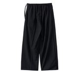 YOKE / Wool Nylon Front Flat 1Pleated Easy Trousers