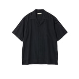 YOKE / EMBROIDAREY OPEN COLLAR SHIRT