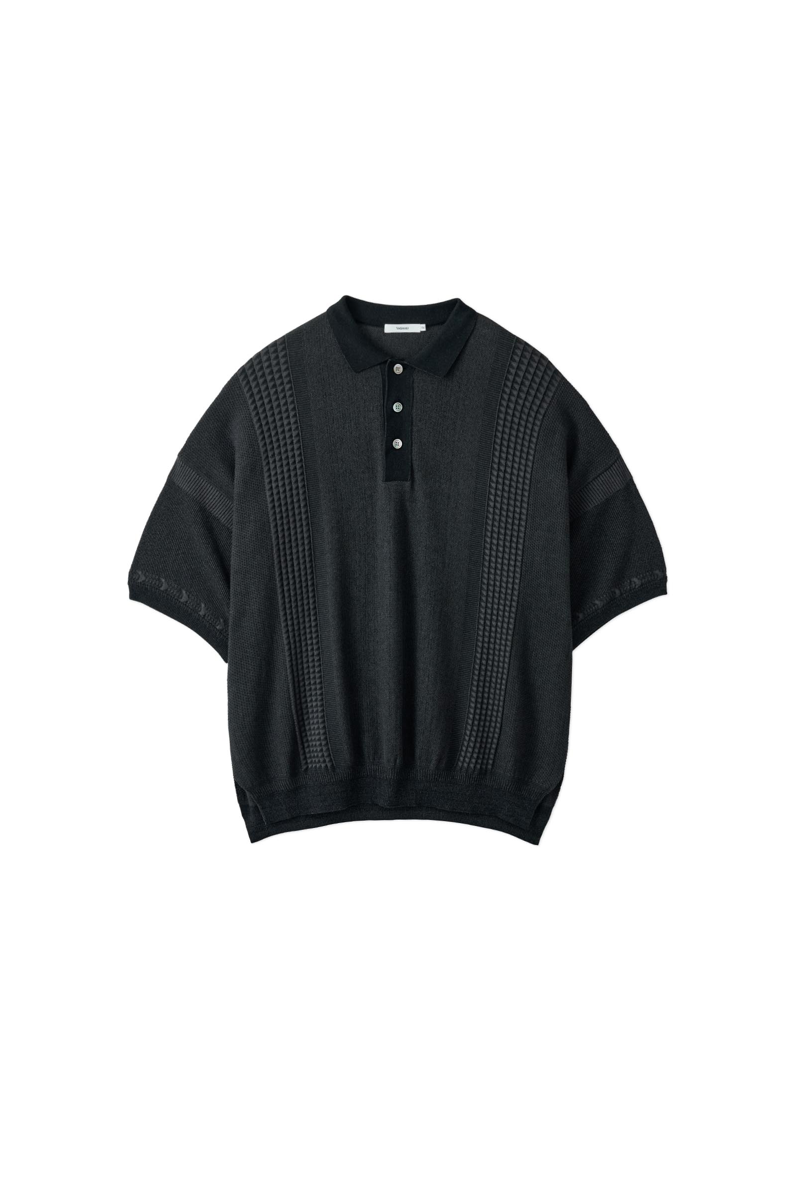 YASHIKI / Aotsuyu Knit Polo – carol ONLINE STORE