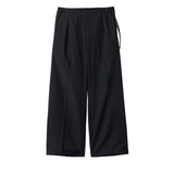 YOKE / Wool Nylon Front Flat 1Pleated Easy Trousers