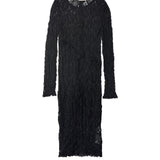 ERiKOKATORi / stretch lace frill dress