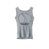determ; / Collagen Open Back Tank Top