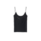 determ; / Collagen Ribbed Strappy top