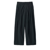 YOKE / Garment-dyed 3pleated Tapered Trousers