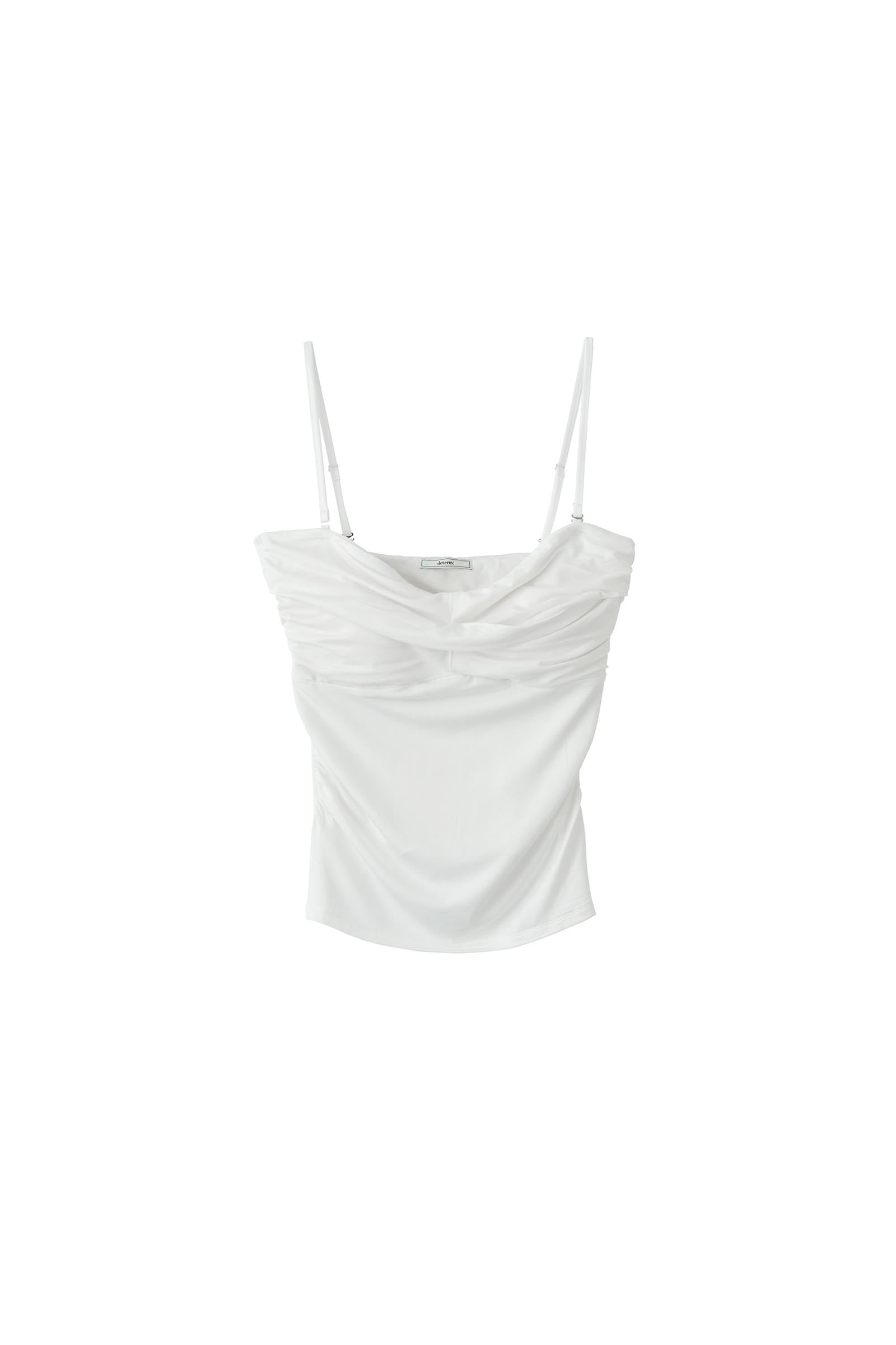determ; / Collagen Gathered Cami – carol ONLINE STORE