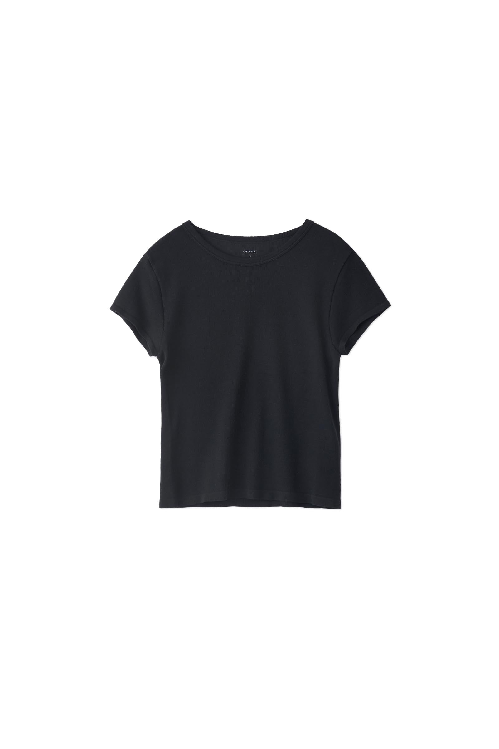 determ; / Collagen Ribbed T-Shirt