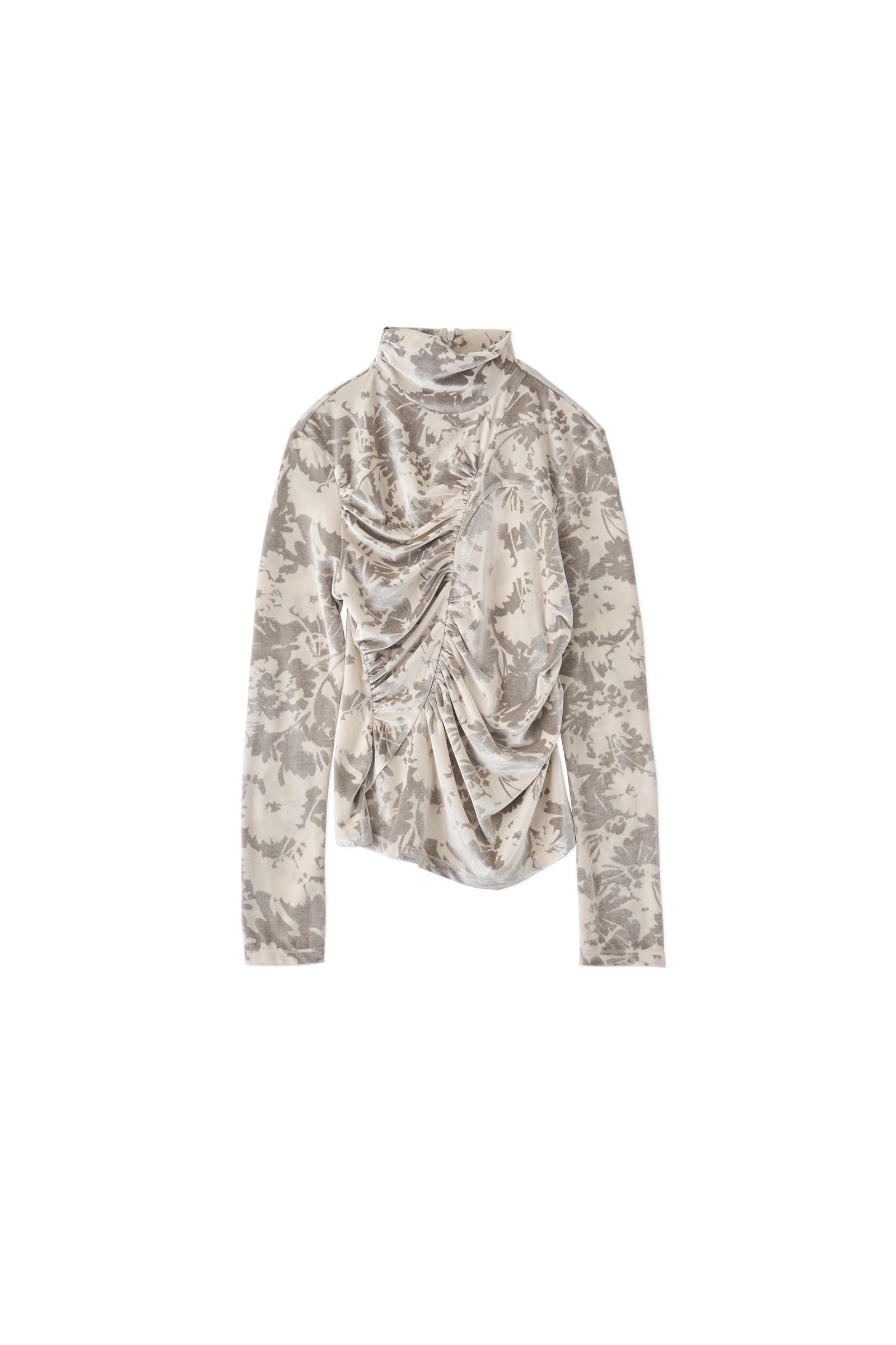 PHOTOCOPIEU / ASYMMETRIC JERSEY TOP