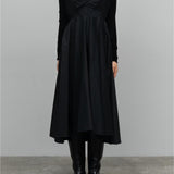 Maison Margiela / Taffeta midi skirt