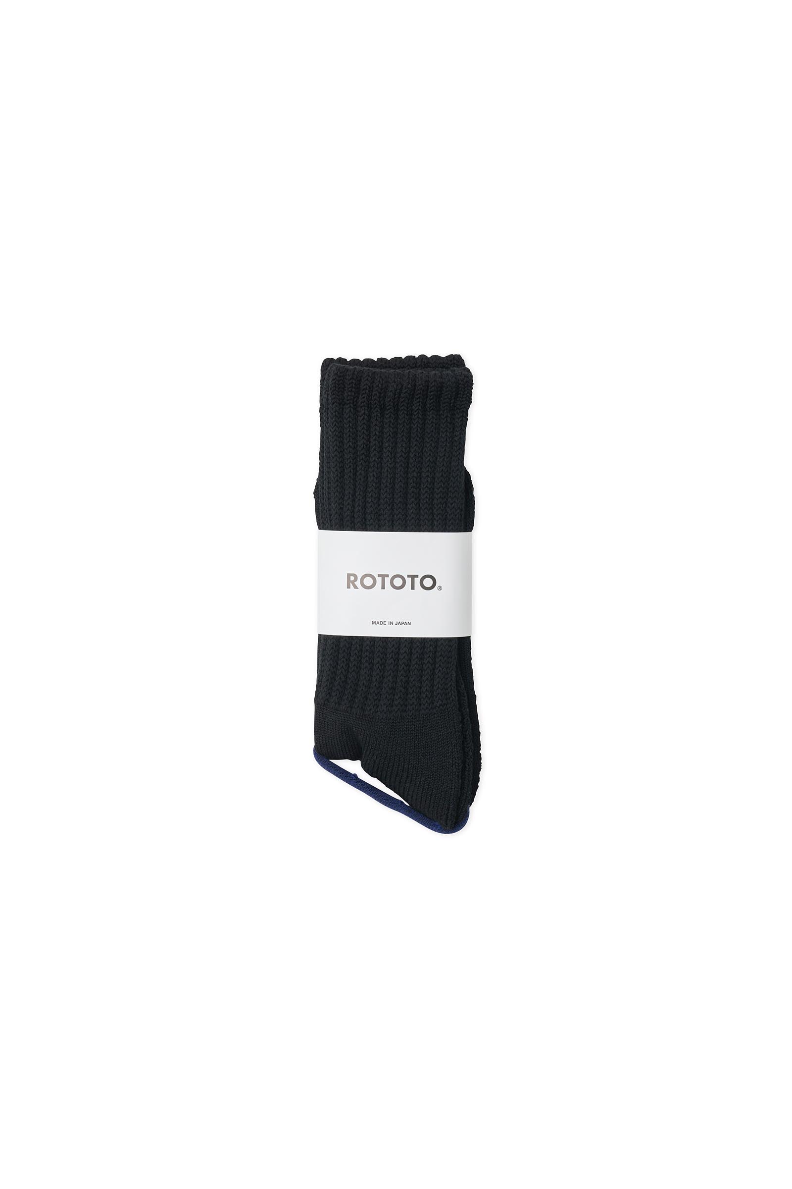 ROTOTO / LOOSE PILE CREW SOCKS