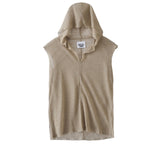 GABRIELA COLL GARMENTS / LINEN JERSEY HOODED TOP