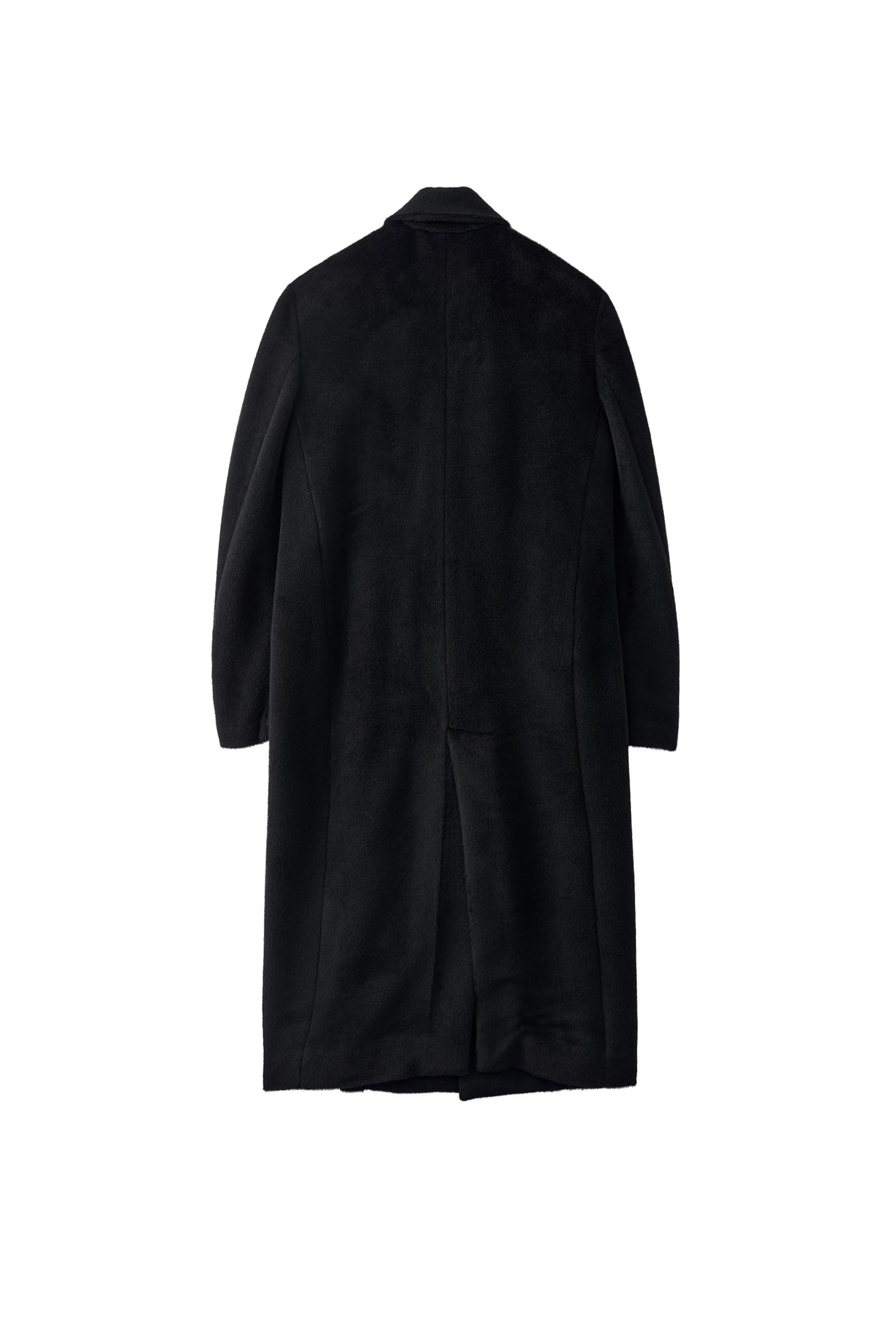 META CAMPANIA COLLECTIVE / VANLEY LONG DOUBLE BREASTED ALPACA WOOL COAT