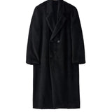 META CAMPANIA COLLECTIVE / VANLEY LONG DOUBLE BREASTED ALPACA WOOL COAT