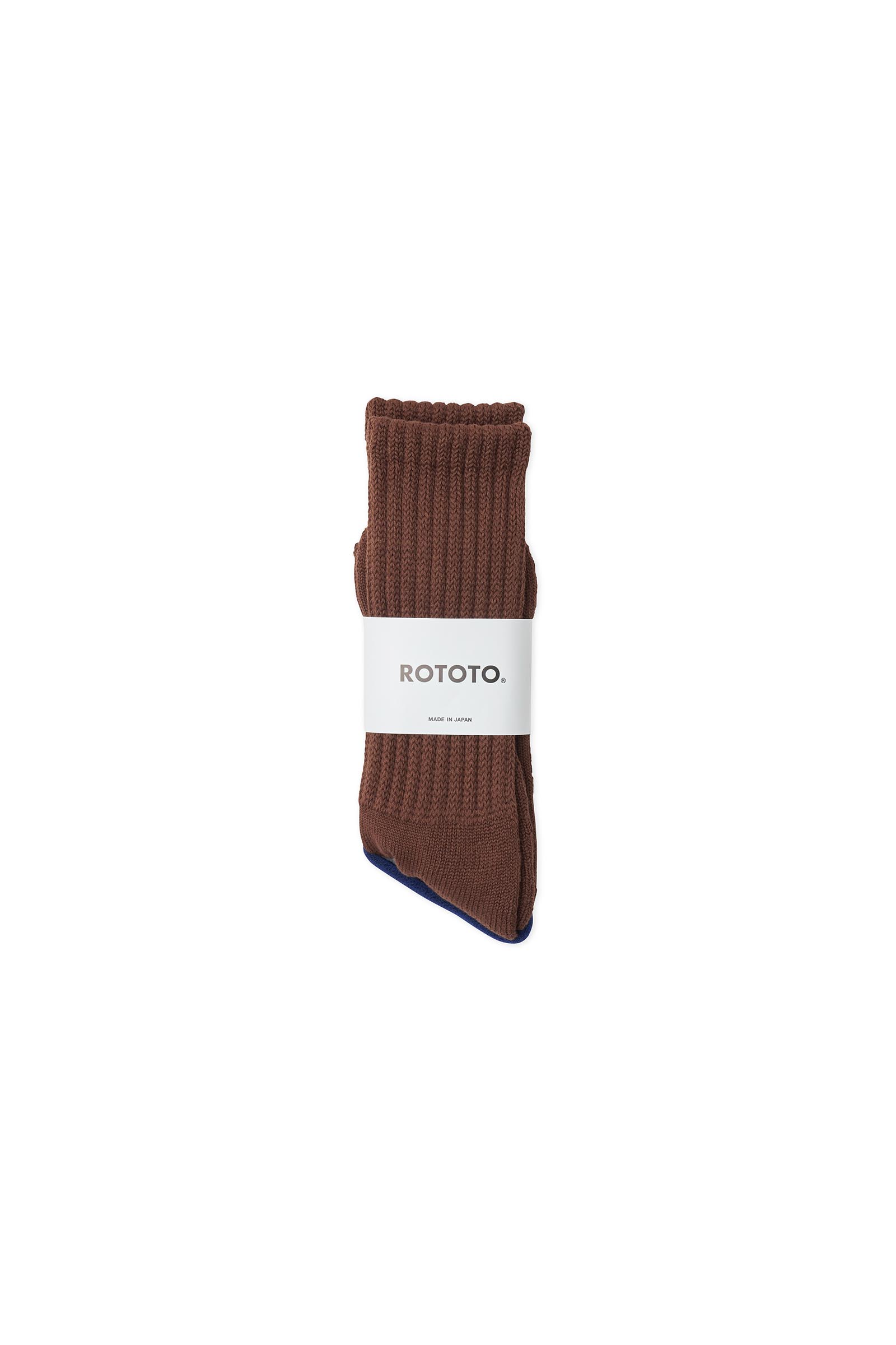 ROTOTO / LOOSE PILE CREW SOCKS