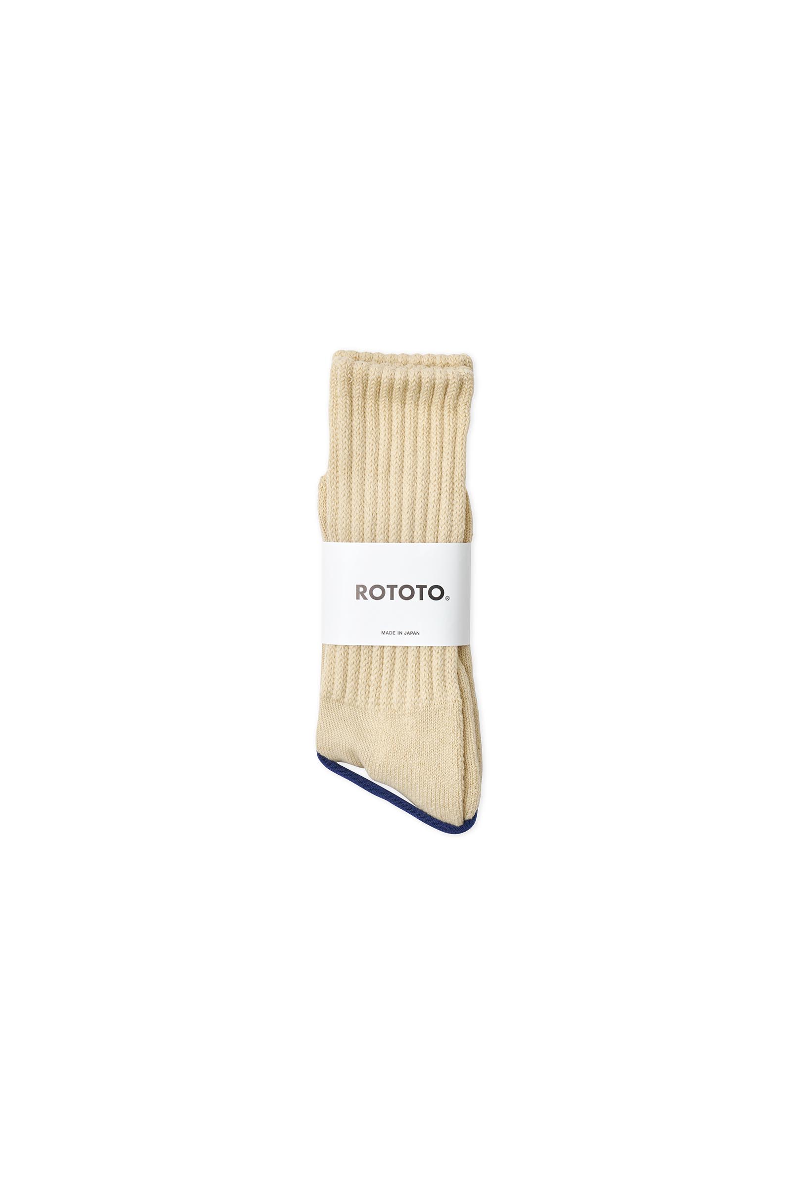 ROTOTO / LOOSE PILE CREW SOCKS