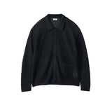 YOKE / Mesh Knit Shirt Cardigan