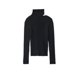 PHOTOCOPIEU / CUT-OUT RIBBED TOP