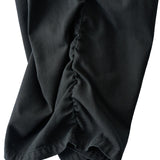 GABRIELA COLL GARMENTS / THIN CANVAS DRAPED TROUSERS