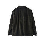 META CAMPANIA COLLECTIVE / BILL UNLINED EXAGGERATED WALE COTTON CORDUROY WORKWEAR JACKET
