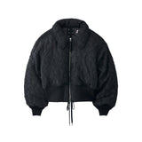 FETICO / Floral jacquard bomber jacket