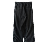GABRIELA COLL GARMENTS / THIN CANVAS DRAPED TROUSERS