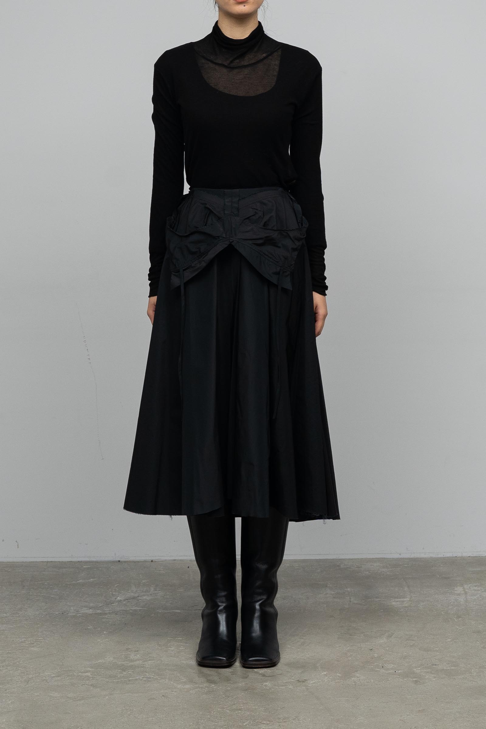 Maison Margiela / Taffeta midi skirt
