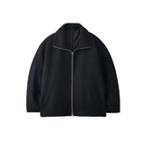 YOKE / Melton Stand Collar Zip Blouson