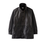 YOKE / Shearling Collar Leather Car Coat